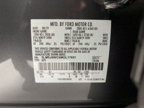 Used 2021 Lincoln Aviator 2WD w/ Elements Package image 20