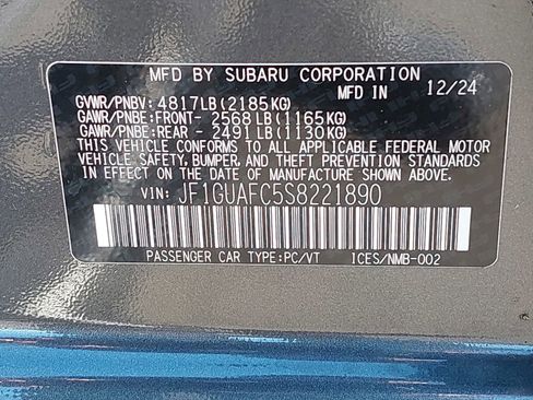 Used 2025 Subaru Impreza 2.0i Sport image 13