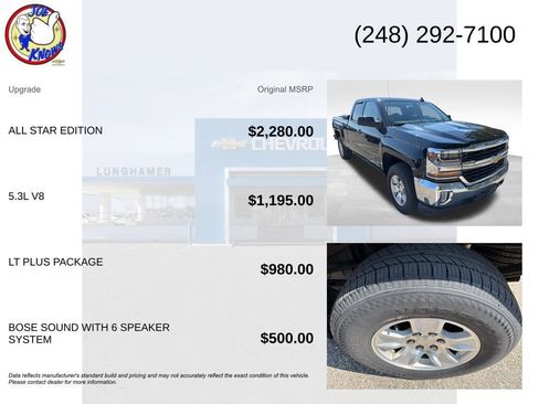 Used 2016 Chevrolet Silverado 1500 LT w/ All Star Edition image 5