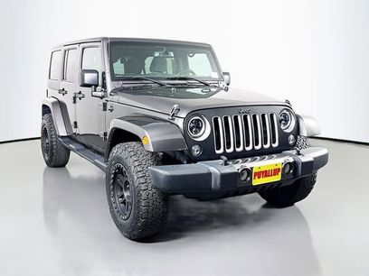 Used 2017 Jeep Wrangler Unlimited Sahara