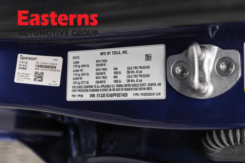 Used 2023 Tesla Model 3 Standard Range RWD image 33