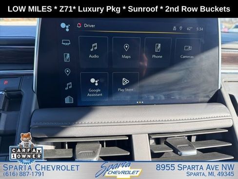 Used 2024 Chevrolet Tahoe Z71 w/ Luxury Package AWD/4WD image 34