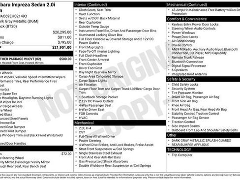 Used 2014 Subaru Impreza 2.0i Premium w/ All-Weather Package w/CVT image 28