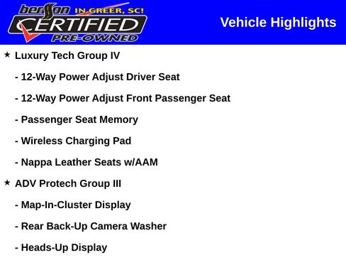 Certified 2023 Jeep Grand Cherokee Overland w/ Adv Protech Group III AWD/4WD image 3