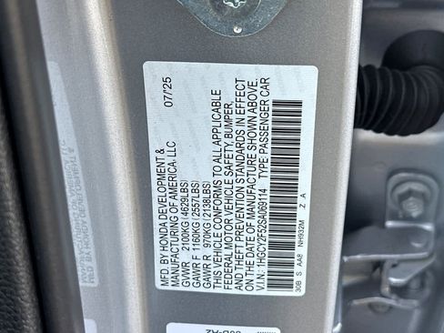 Certified 2025 Honda Accord Sport image 33