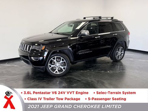 Used 2021 Jeep Grand Cherokee Limited w/ Premium Lighting Group AWD/4WD image 1