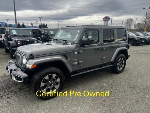 Certified 2020 Jeep Wrangler Unlimited Sahara image 1