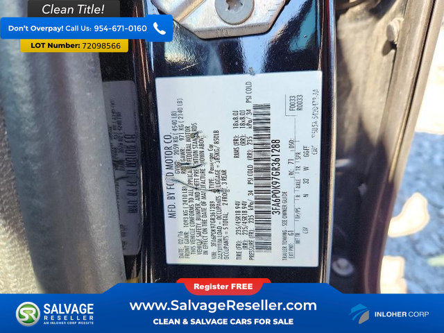 Used 2016 Ford Fusion Titanium FWD image 16