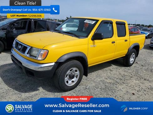 Used 2000 Nissan Frontier 4x4 Crew Cab image 1