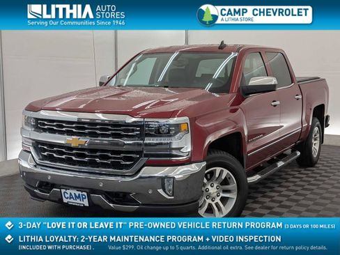 Used 2018 Chevrolet Silverado 1500 LTZ w/ LTZ Plus Package image 1