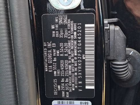 Certified 2026 Kia Sorento SX AWD/4WD image 25
