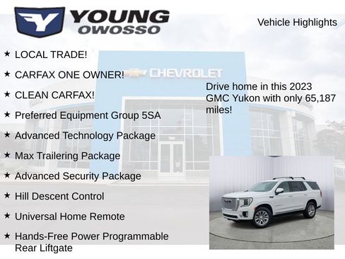Used 2023 GMC Yukon Denali w/ Advanced Technology Package image 8
