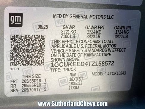 Used 2026 Chevrolet Silverado 1500 RST AWD/4WD image 49