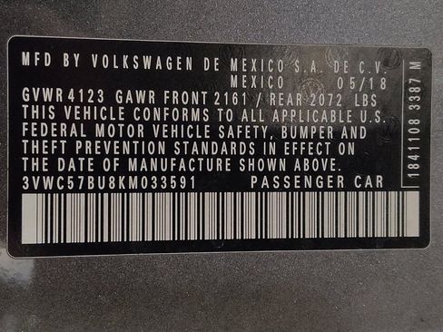 Used 2019 Volkswagen Jetta R-Line FWD image 33