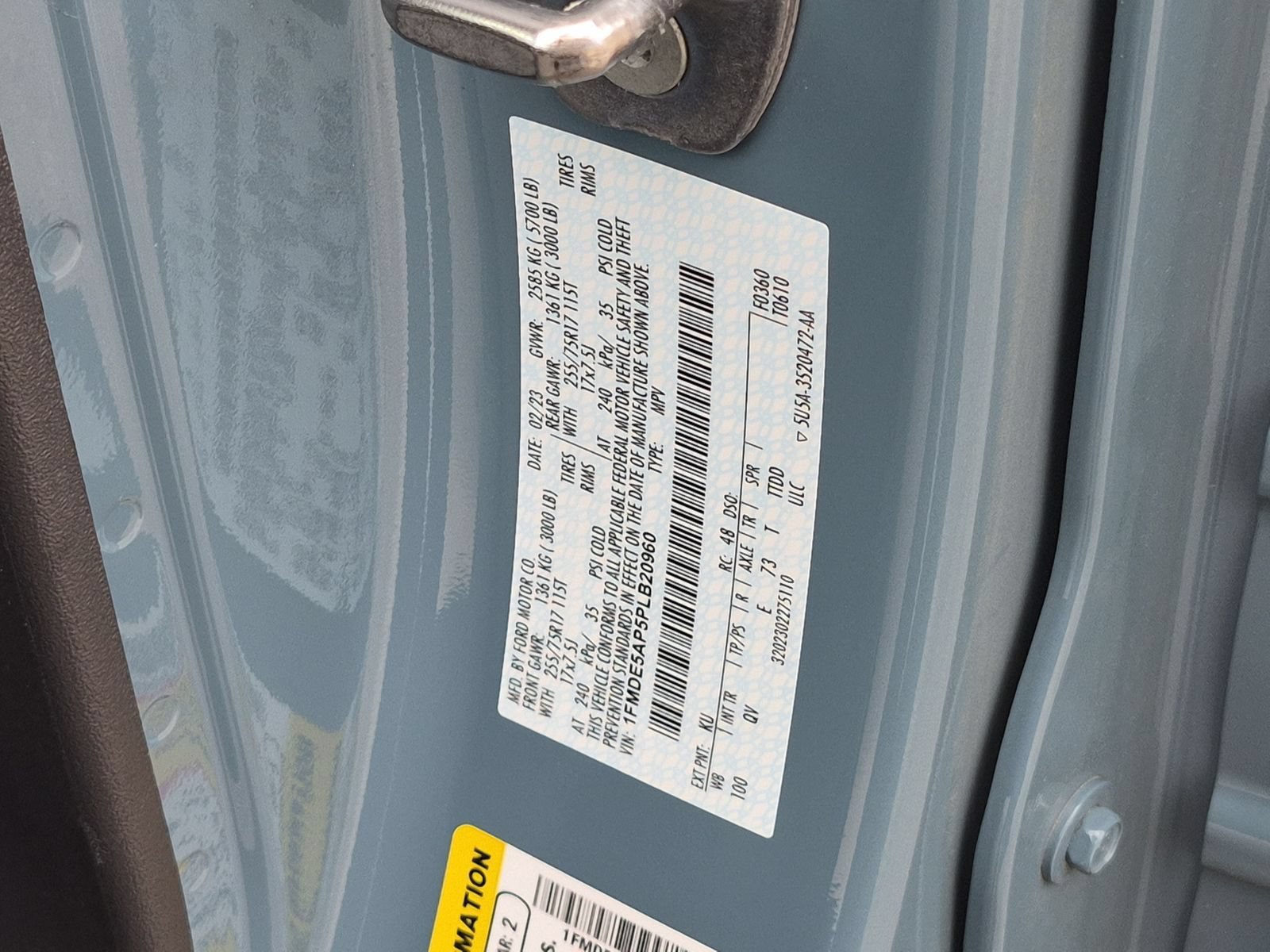 Used 2023 Ford Bronco Big Bend AWD/4WD image 32