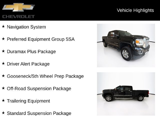 Used 2017 GMC Sierra 3500 Denali w/ Duramax Plus Package AWD/4WD image 5