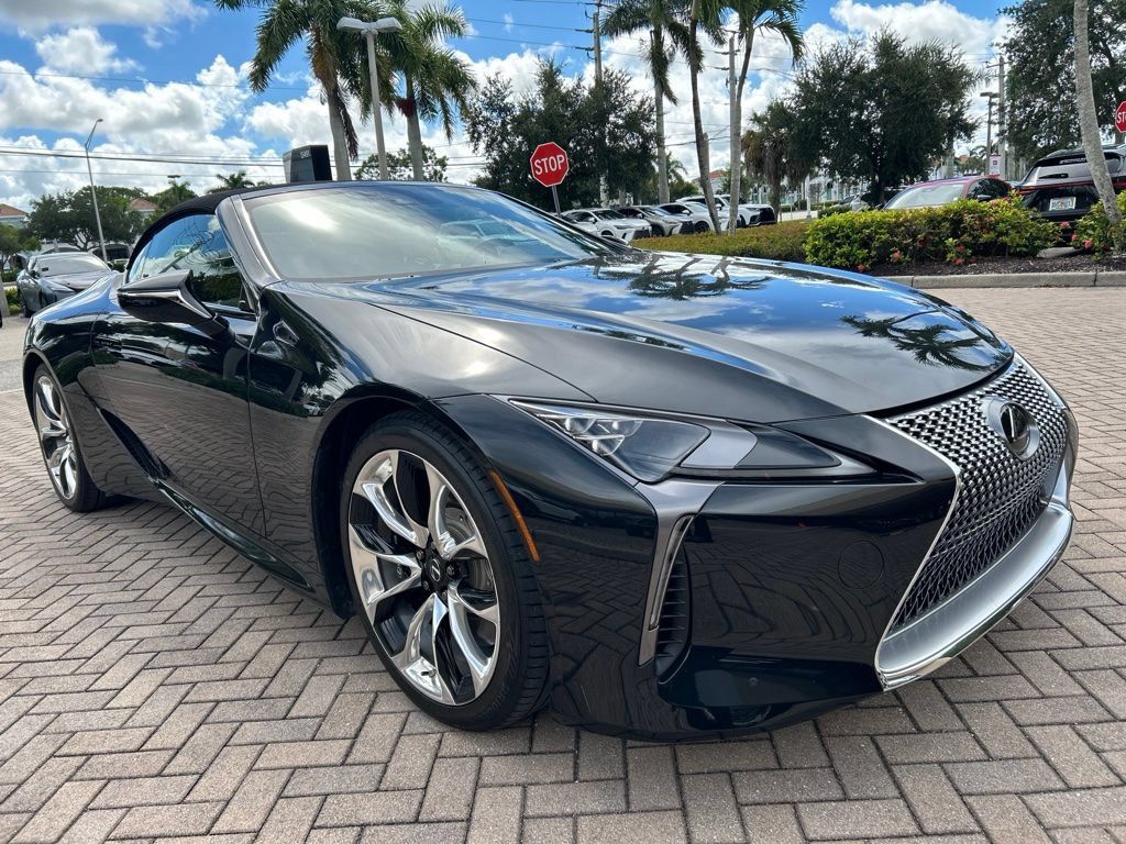 Certified 2022 Lexus LC 500 Convertible w/ Touring Package RWD image 12