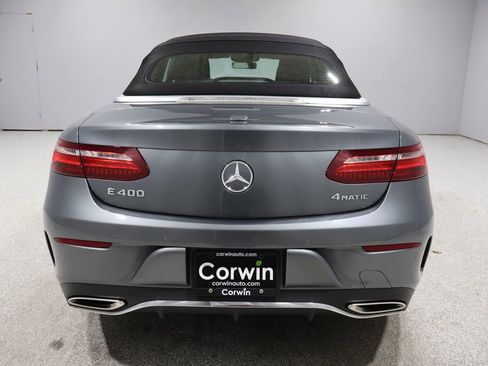 Used 2018 Mercedes-Benz E 400 4MATIC Cabriolet image 3