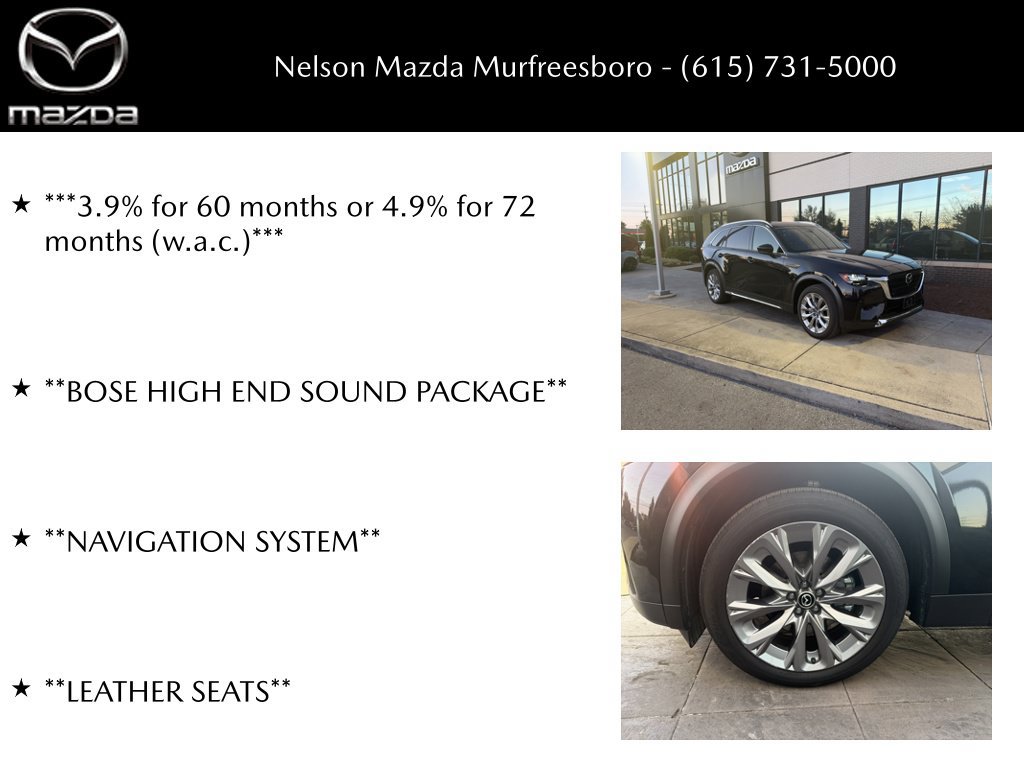 Used 2024 MAZDA CX-90 3.3 Turbo w/ Premium Plus Pkg AWD/4WD image 32
