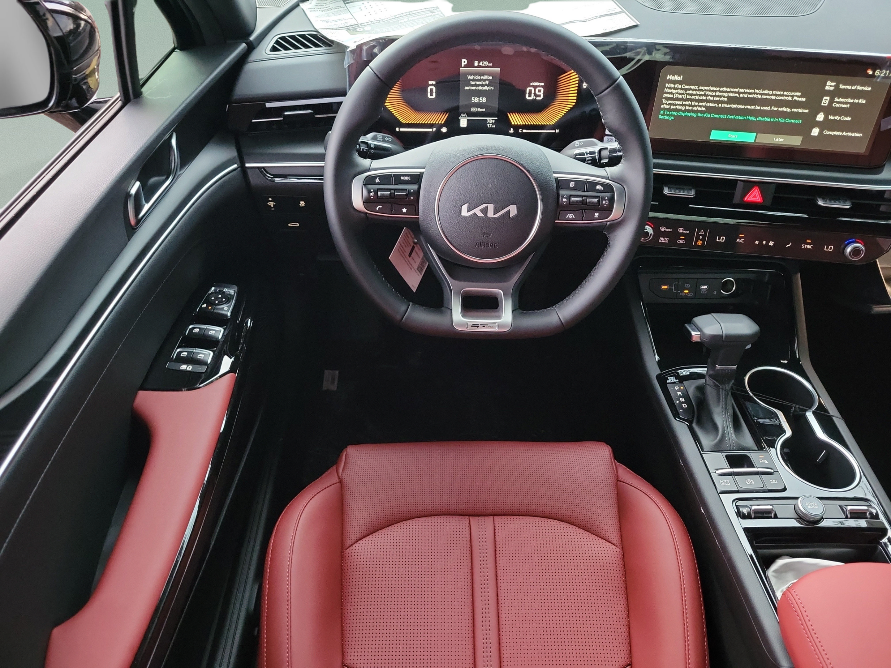 New 2026 Kia K5 GT-Line w/ GT-Line Red Interior Package FWD image 12