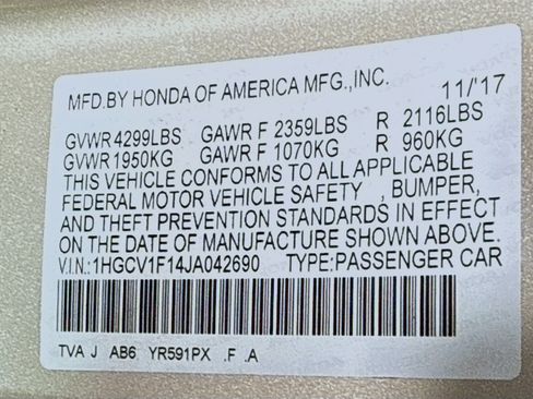 Used 2018 Honda Accord LX image 40