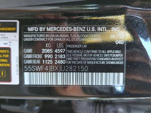 Certified 2018 Mercedes-Benz C 300 Sedan image 15