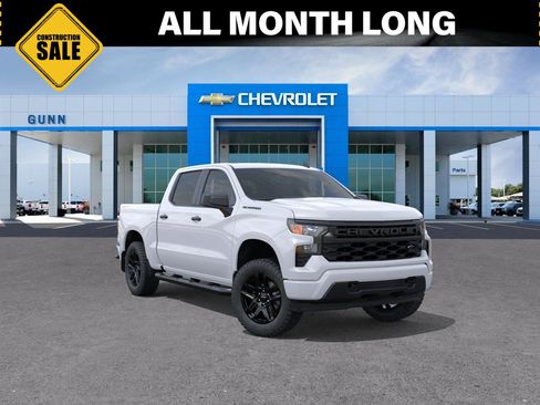 New 2026 Chevrolet Silverado 1500 Custom w/ LPO, Dark Essentials Package AWD/4WD image 1