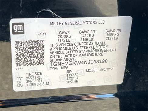 Used 2022 Chevrolet Traverse LT image 32