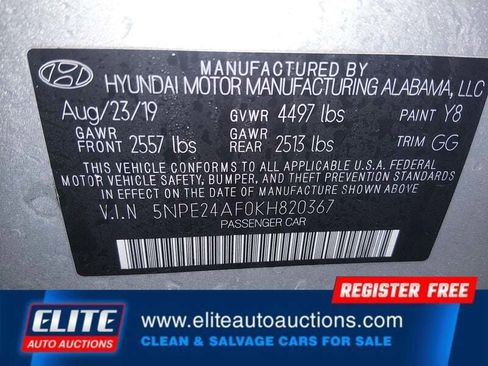 Used 2019 Hyundai Sonata SE image 18