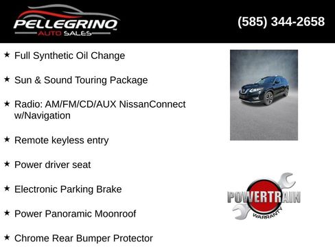 Used 2019 Nissan Rogue SV w/ Sun & Sound Touring Package AWD/4WD image 2