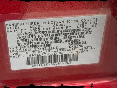 Used 2025 Nissan Versa SV image 24