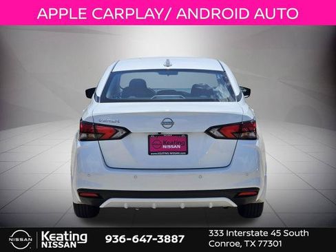 Certified 2025 Nissan Versa SV w/ Trunk Package FWD image 7