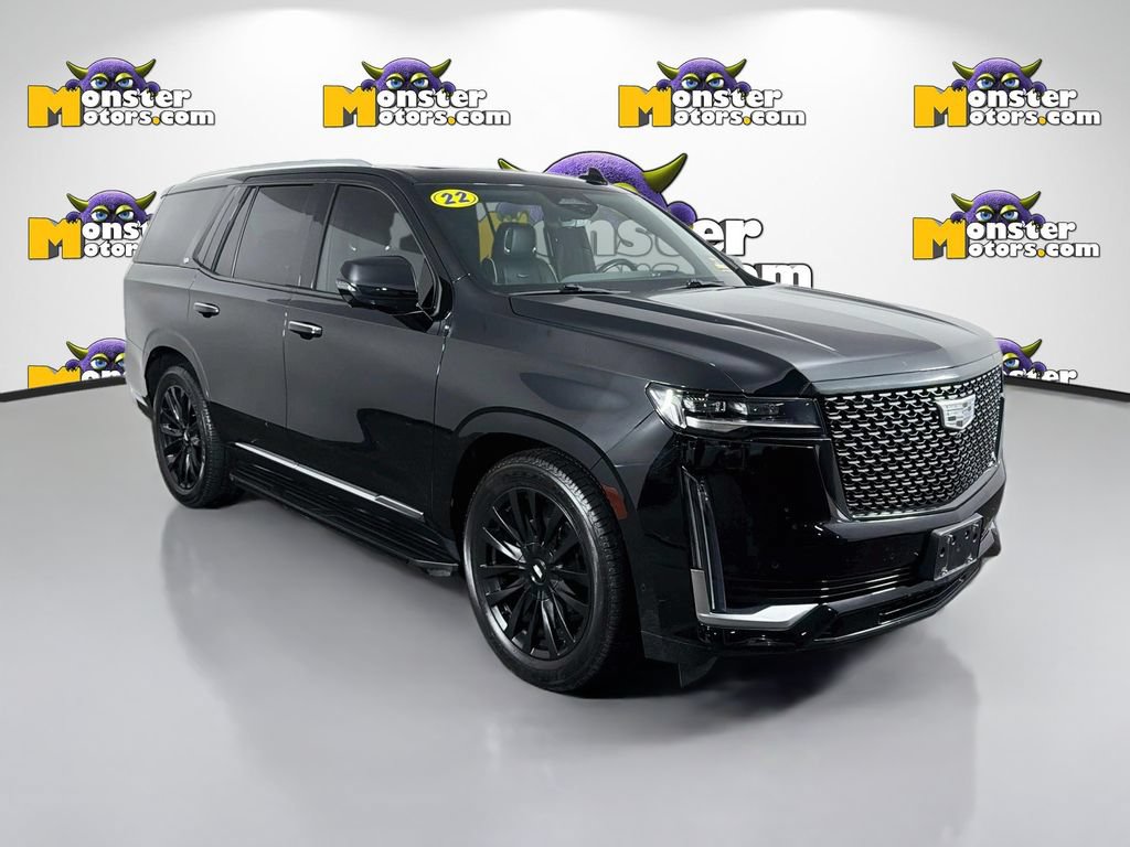 Used 2022 Cadillac Escalade Premium Luxury w/ Touring Package AWD/4WD image 3