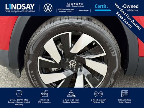 Certified 2024 Volkswagen Atlas Cross Sport SEL image 9
