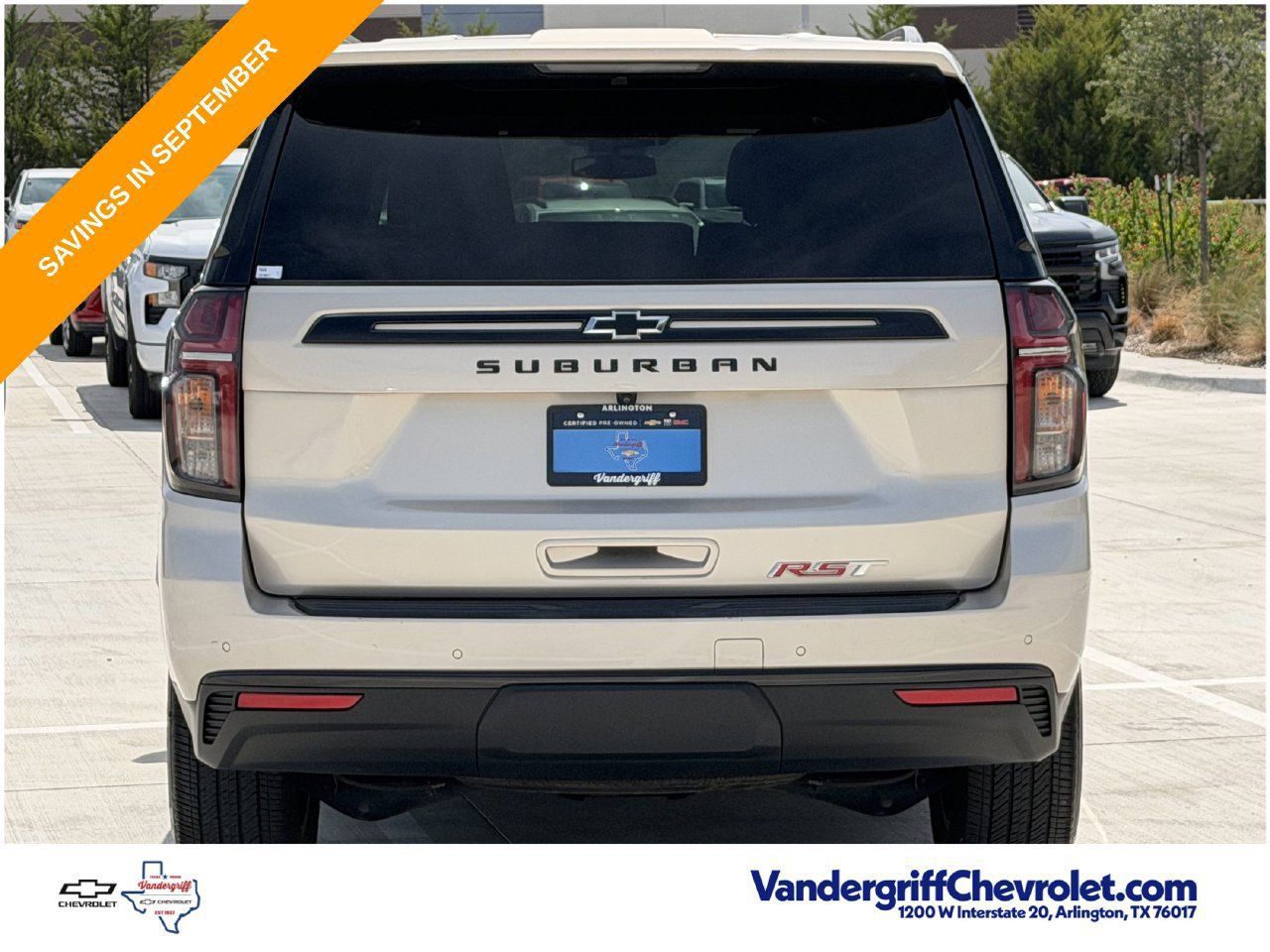Certified 2023 Chevrolet Suburban RST w/ Luxury Package AWD/4WD image 5