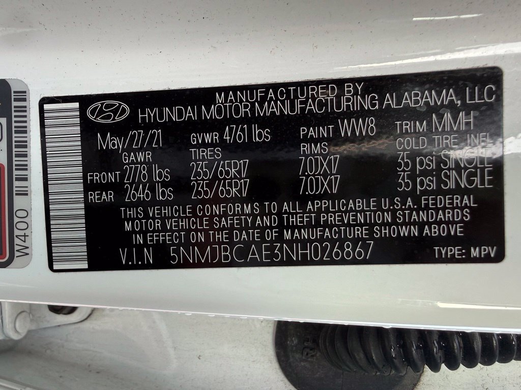 Used 2022 Hyundai Tucson SEL AWD/4WD image 32