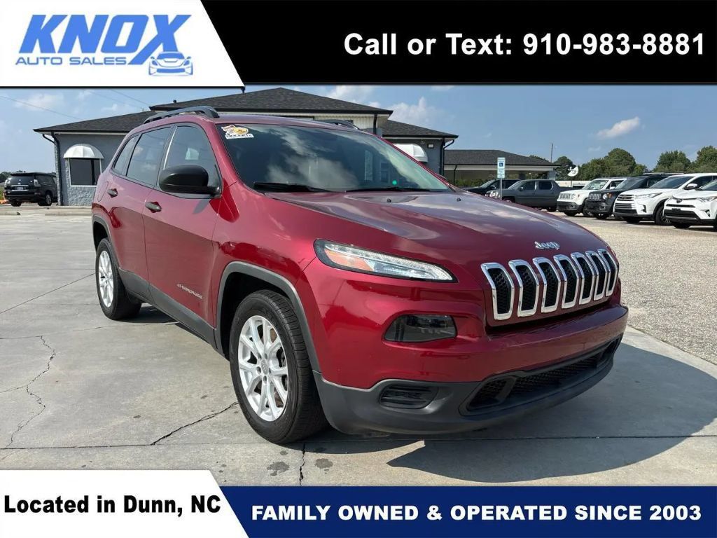 Used 2016 Jeep Cherokee Sport FWD image 1