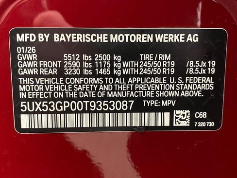 New 2026 BMW X3 xDrive30i w/ Convenience Package AWD/4WD image 64