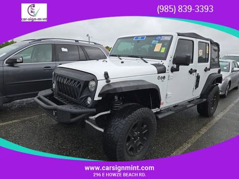 Used 2018 Jeep Wrangler Unlimited Sport w/ Connectivity Group AWD/4WD image 1