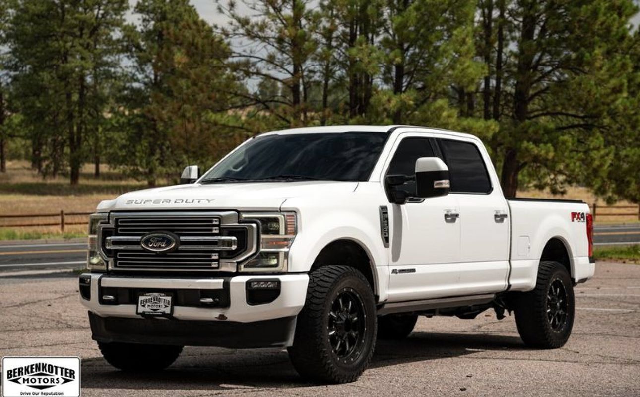 Used 2020 Ford F350 Limited AWD/4WD image 8
