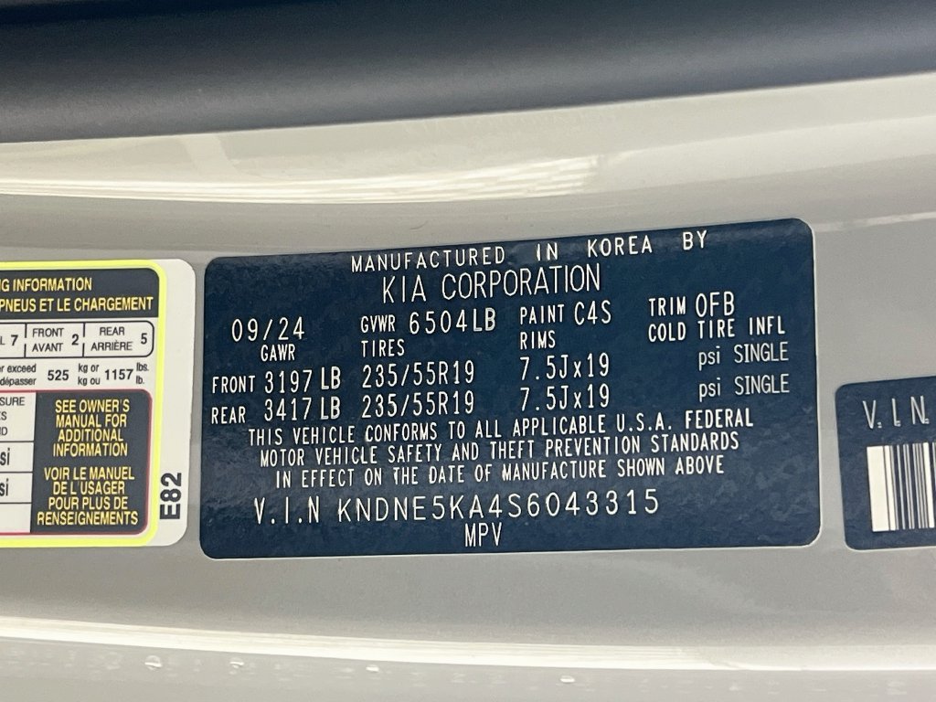 Certified 2025 Kia Carnival SX Prestige FWD image 14