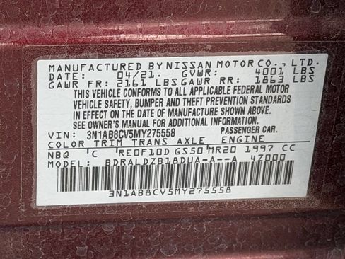 Used 2021 Nissan Sentra SV w/ SV Premium Package FWD image 25