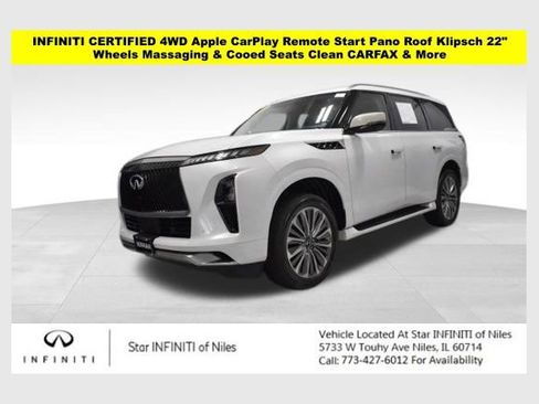 Used 2025 INFINITI QX80 Sensory image 1