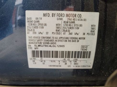 Used 2020 Lincoln Aviator Reserve w/ Equipment Group 201A image 17