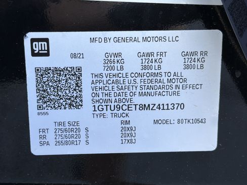 Used 2021 GMC Sierra 1500 Elevation AWD/4WD image 36