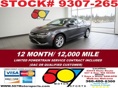 Used 2016 Chrysler 200 Limited