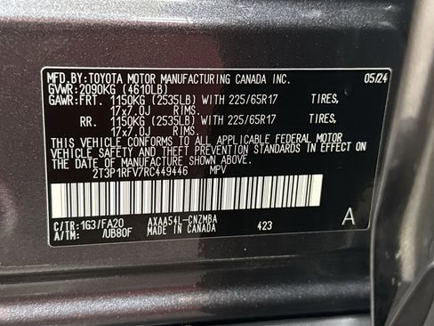 Used 2024 Toyota RAV4 XLE AWD/4WD image 41