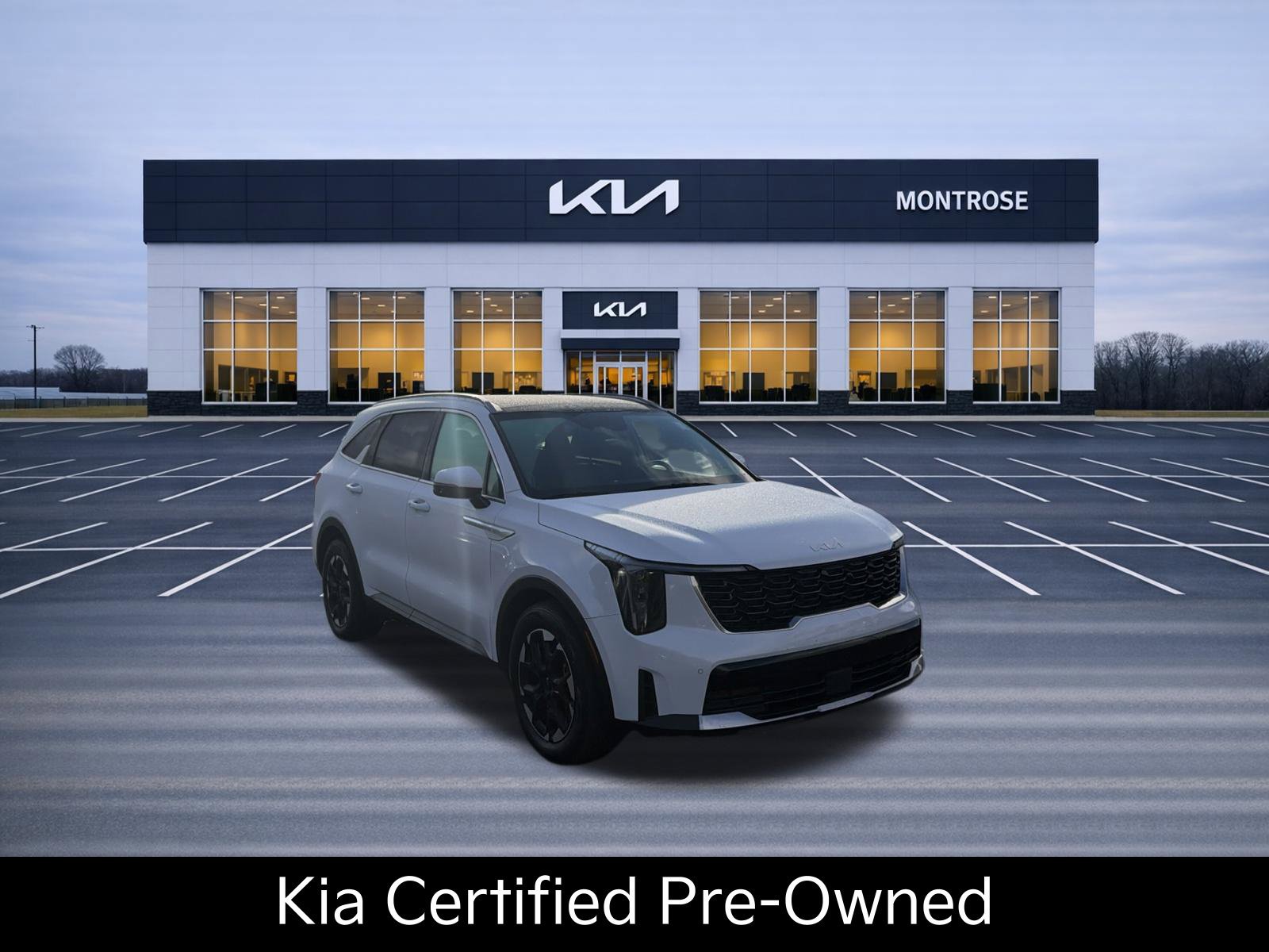 Certified 2024 Kia Sorento S w/ Panoramic Sunroof Package FWD image 3