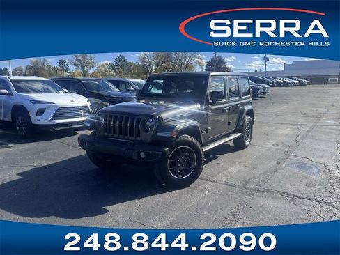 Used 2021 Jeep Wrangler Unlimited Sport image 1