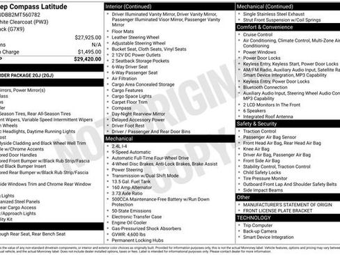Used 2021 Jeep Compass Latitude image 6